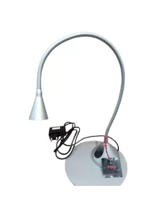 Preis Design flexible Medusa Tischleuchte LED 1W WW satiniertes Aluminium